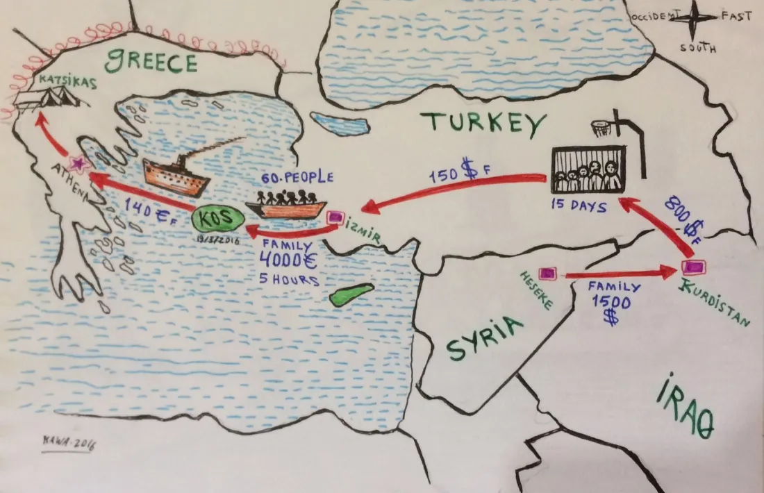 Cròniques refugiades  #opentheborders. Dia 4. ‘My friend’