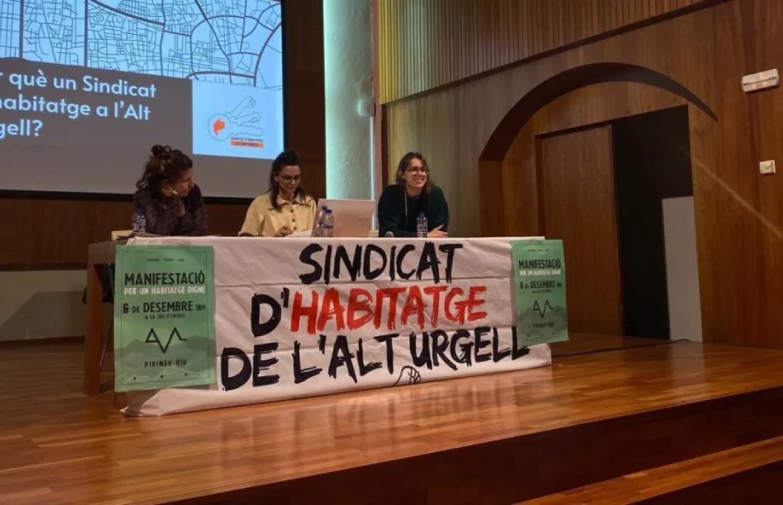 El Sindicat Habitatge Alt Urgell és una de les principals entitats convocants. 