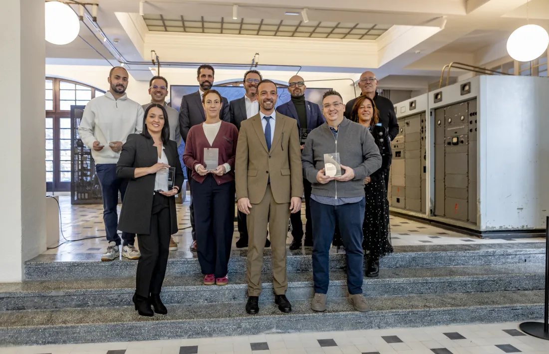 L'entrega de les plaques als sis nous establiments de l'Andorra Selected es va fer a Ràdio Andorra.