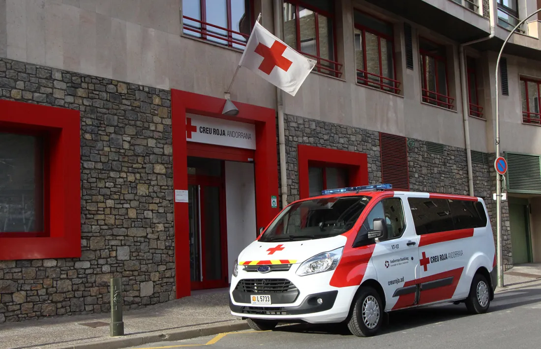 Les instal·lacions de la Creu Roja Andorrana.