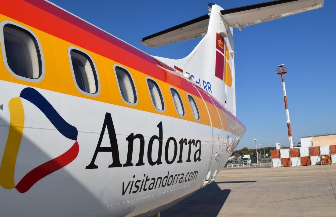 L'aeroport Andorra-La Seu d'Urgell.