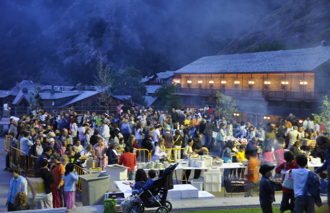 Una costellada popular aquest vespre dóna el tret de sortida a la festa de la parròquia d'Ordino