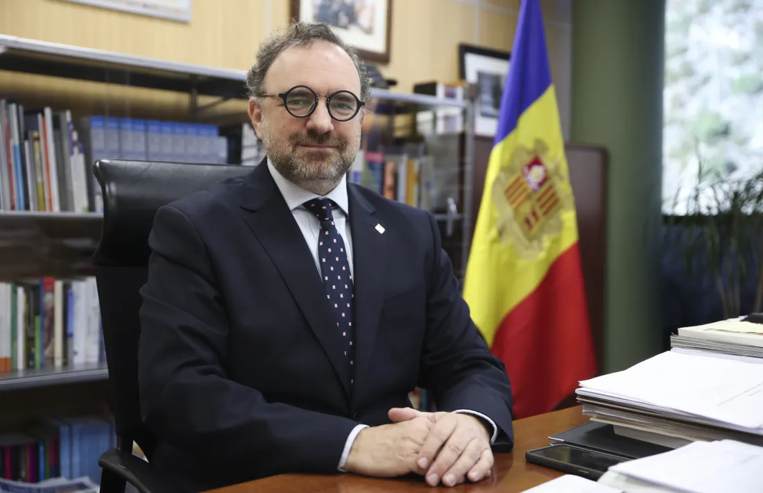 Juli Minoves, rector de l'UdA.