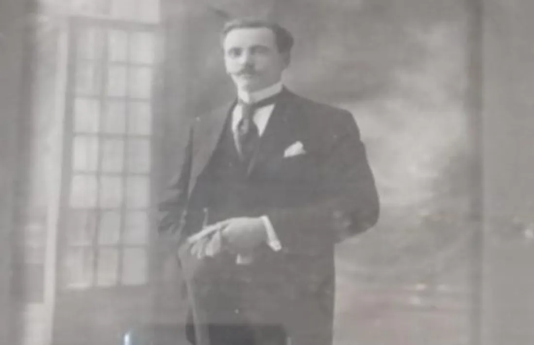 Salvador Cetrá i Busquet en una imatge del 1917.