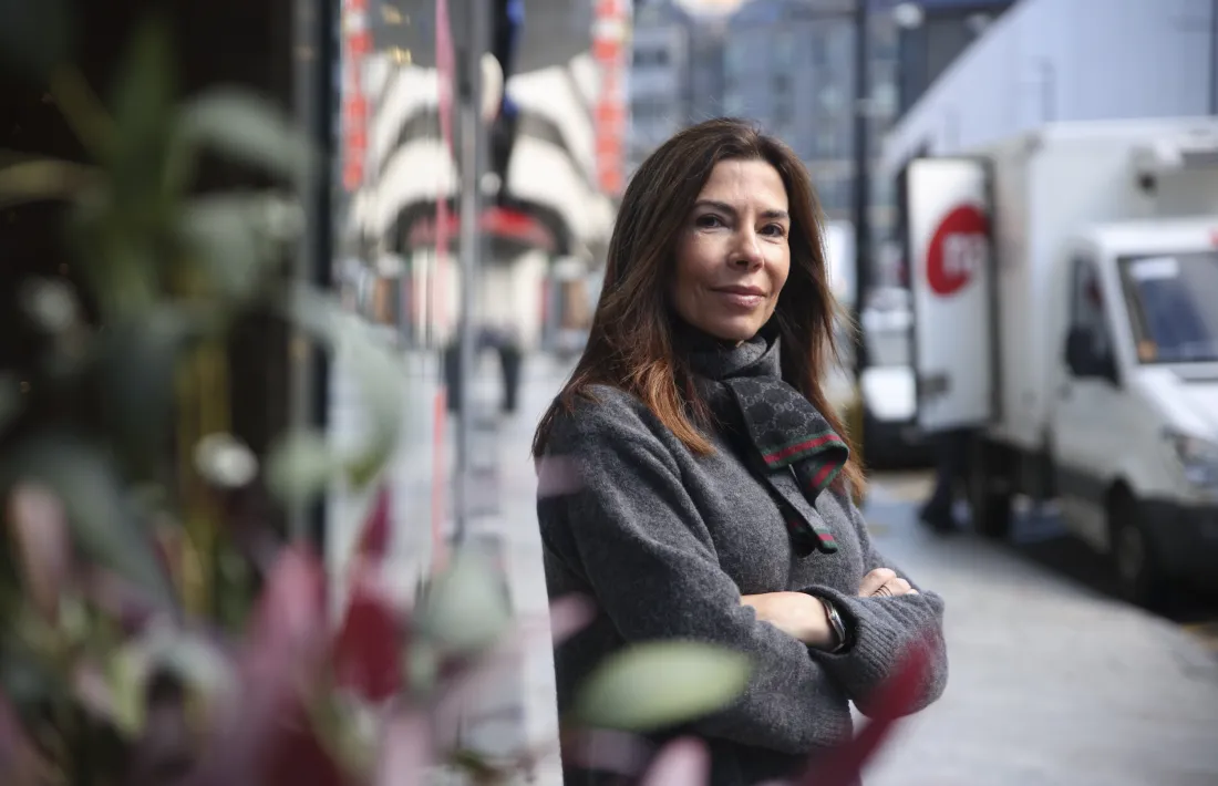La presidenta de l'Associació Eix Central, Montse Rodríguez.