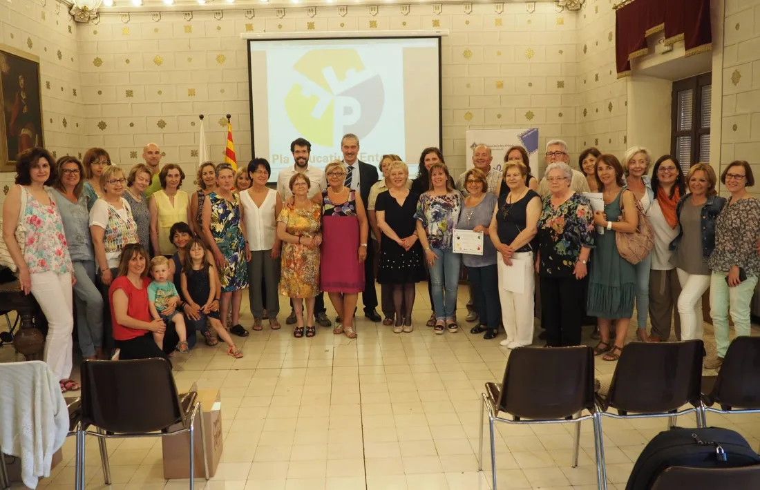  Homenatge als voluntaris del Pla educatiu d’entorn