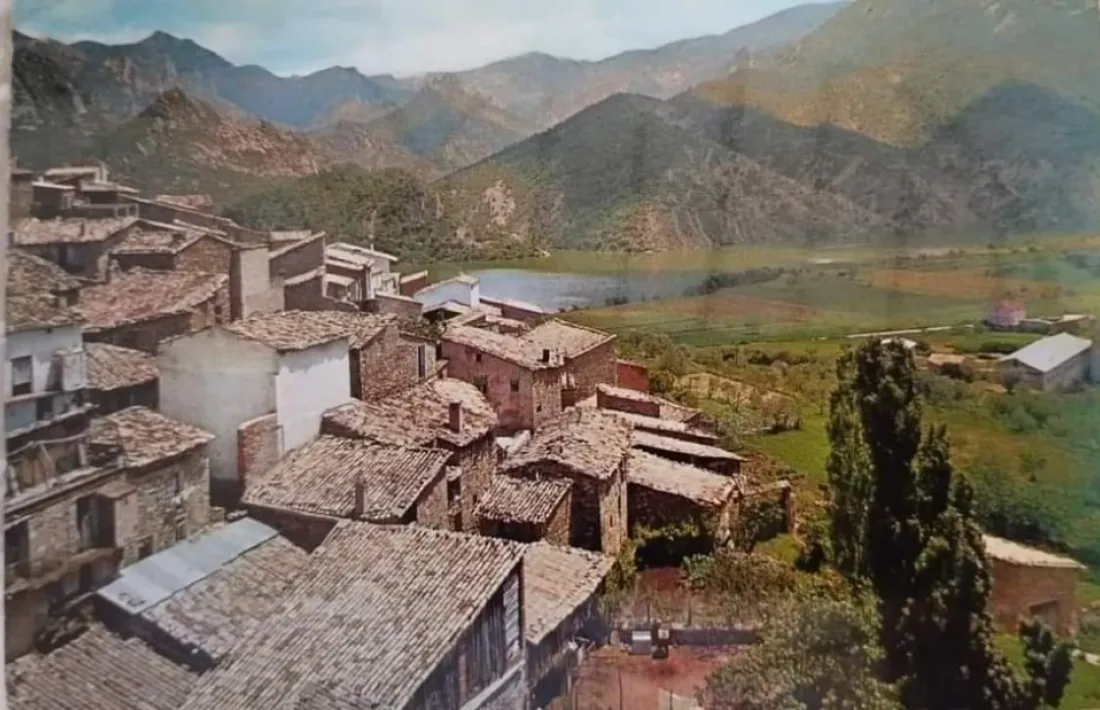 Vista del poble de Coll de Nargó. 