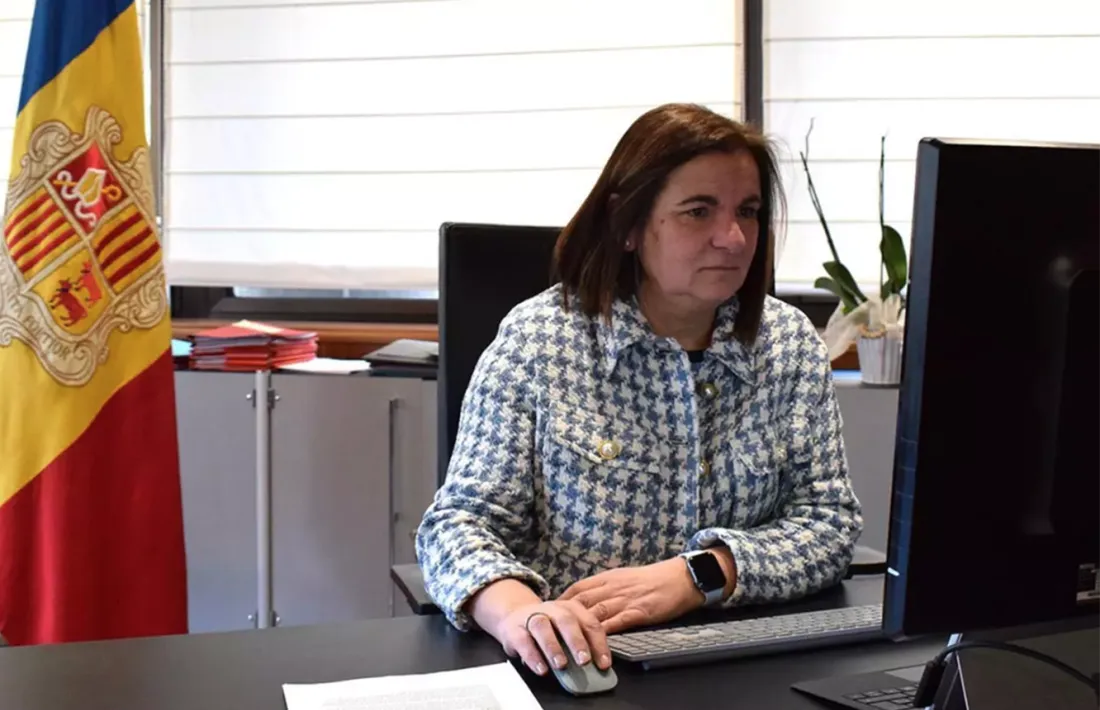 La ministra d'Afers Socials i Funció Pública, Trini Marín.