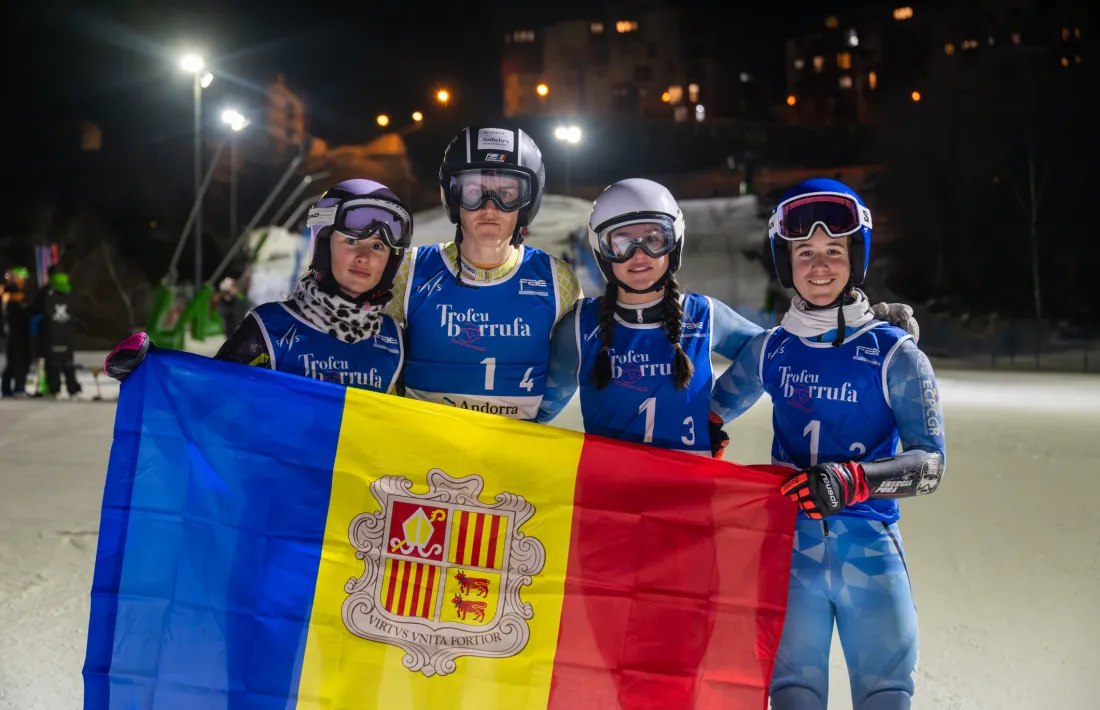 Andorra 1 va revalidar l’or del National Team Event del Borrufa.