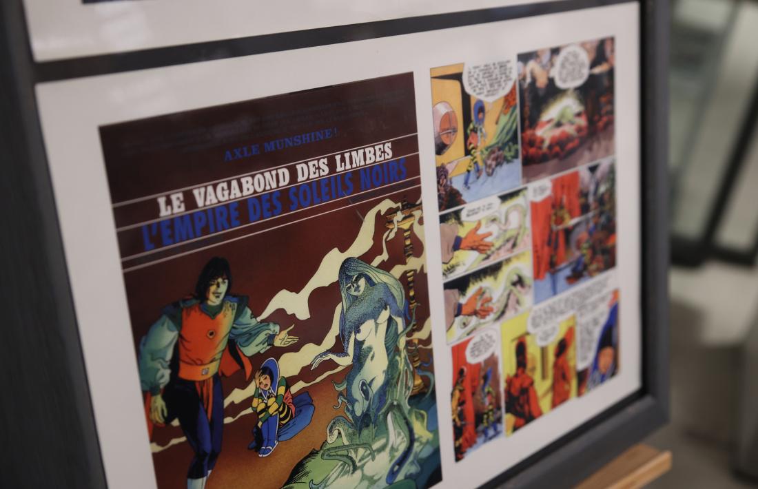 A banda de les planxes de ‘Montserrat’ també s’exposaran originals de ‘Le vagabond des limbes’.