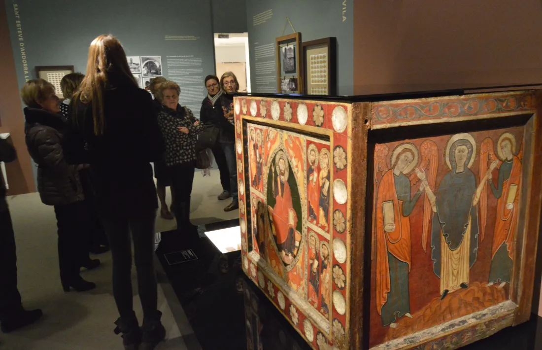 Sijena, El romànic a l’exili: la via Sixena, patrimoni, exili, romànic, Peruga, Jorge Español, MNAC, Museu Diocesà, Sixena, Generalitat, 