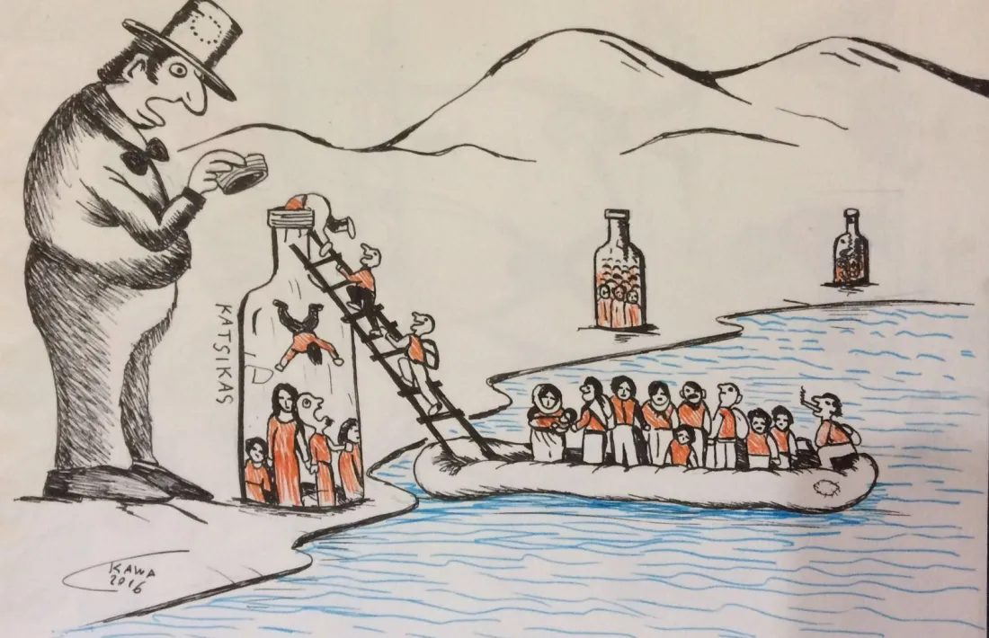 Cròniques refugiades #opentheborders:No esteu sols