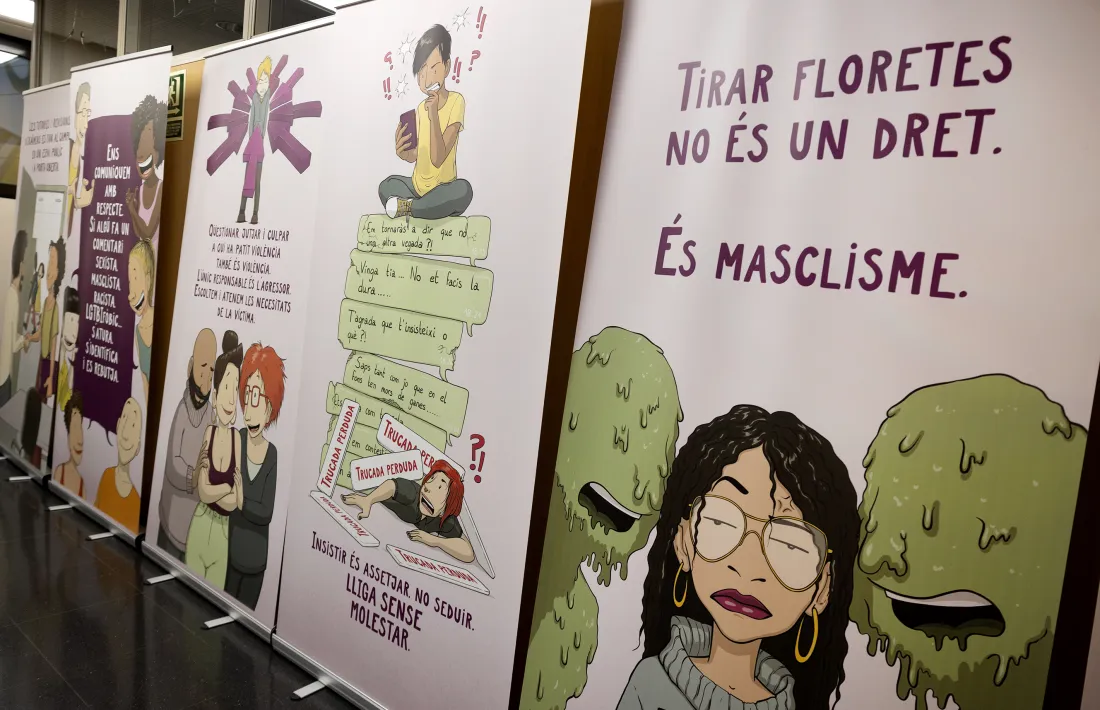 La mostra que es pot veure a la Universitat d'Andorra.