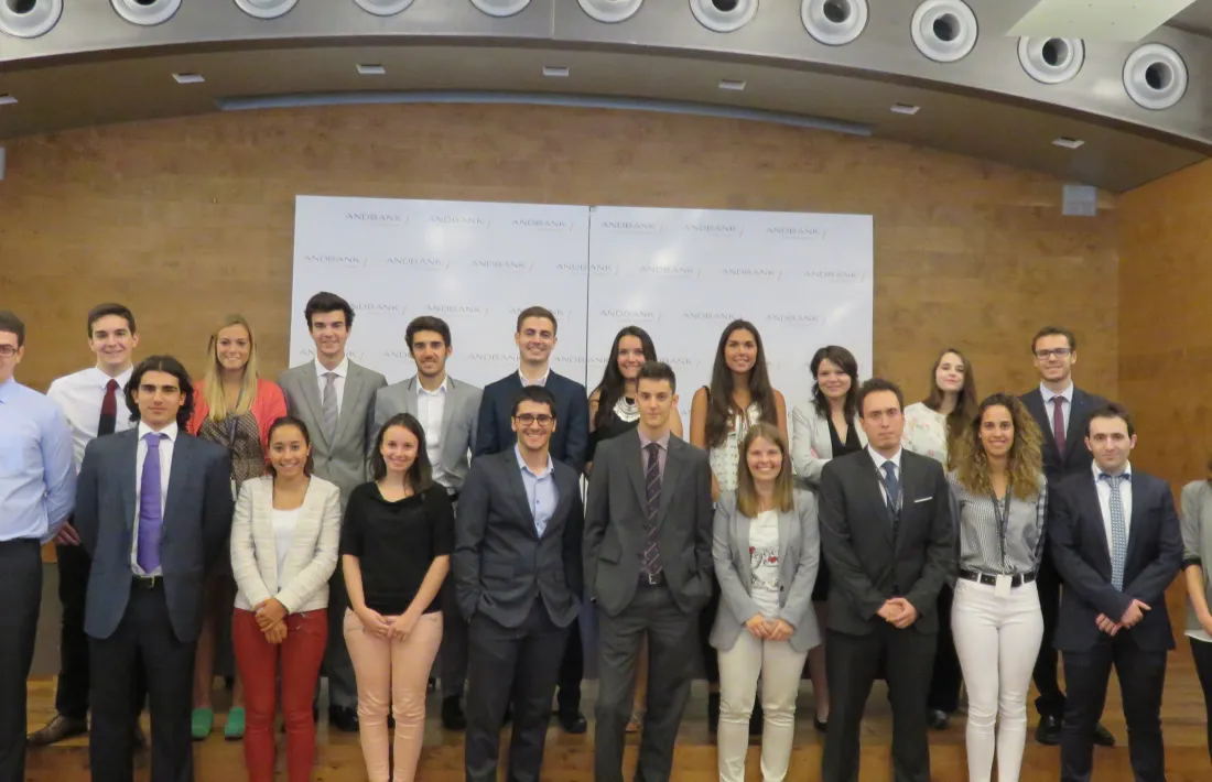 30 estudiants participen en la segona edició del programa Andbank Trainee Program