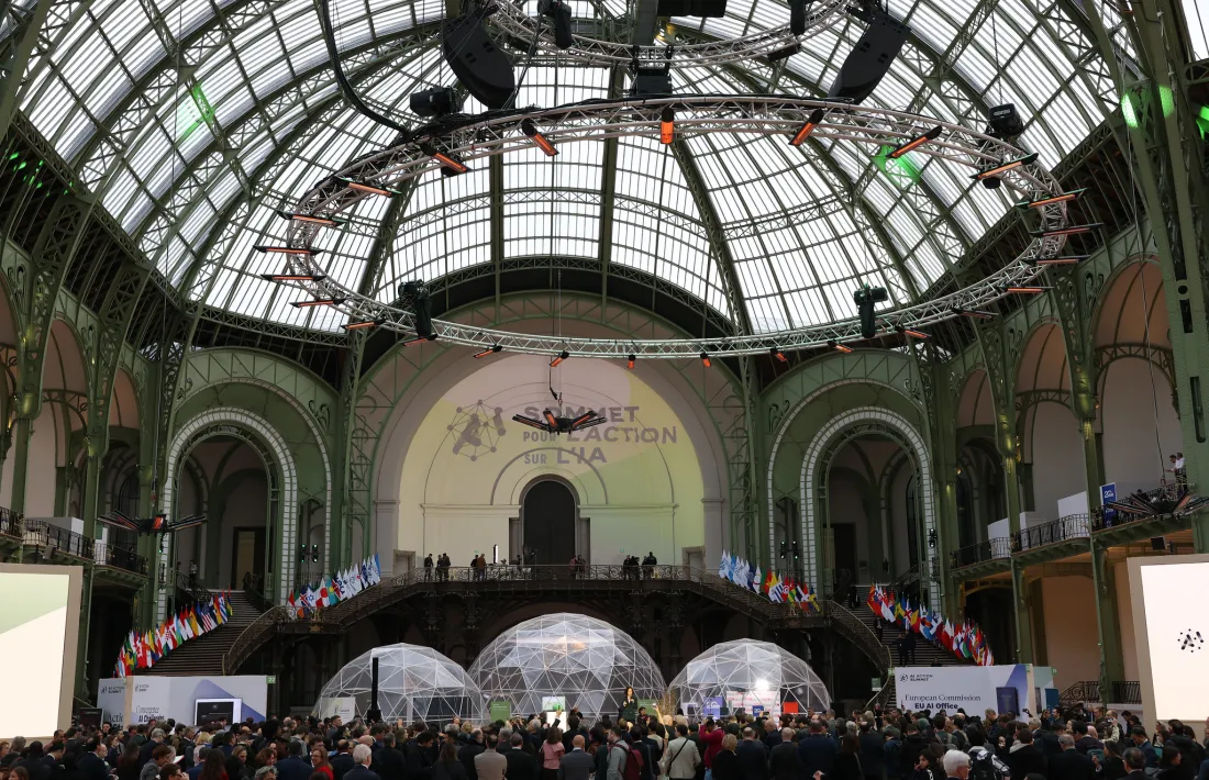 La Cimera per l’acció sobre la intel·ligència artificial que s'ha celebrat a París.