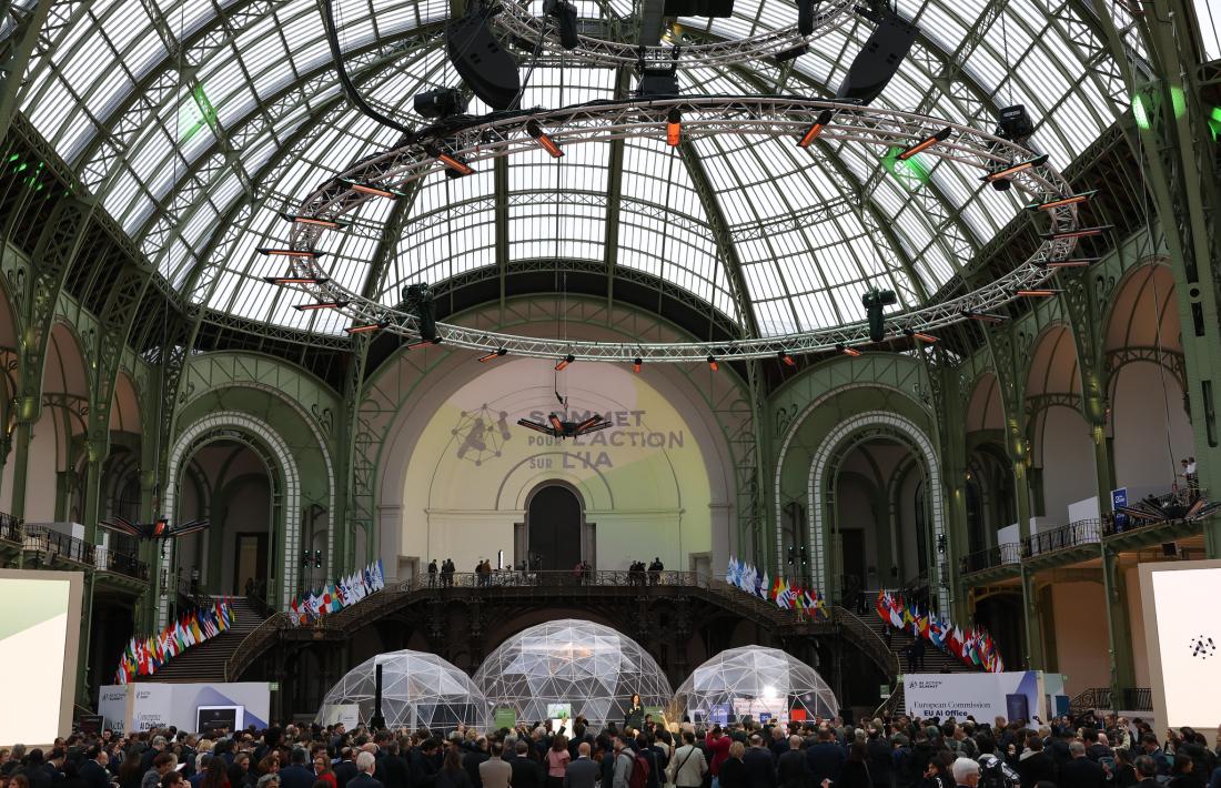 La Cimera per l’acció sobre la intel·ligència artificial que s'ha celebrat a París.