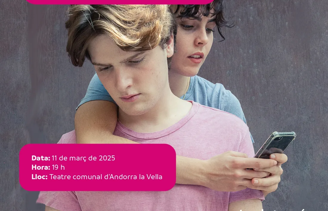 El cartell promocional de l'obra 'Strawberry Frappuccino'.