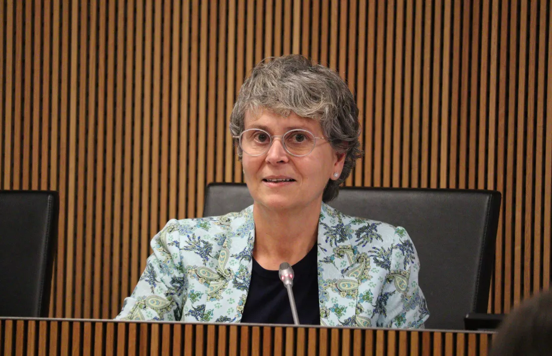 Susanna Vela, al Consell General.