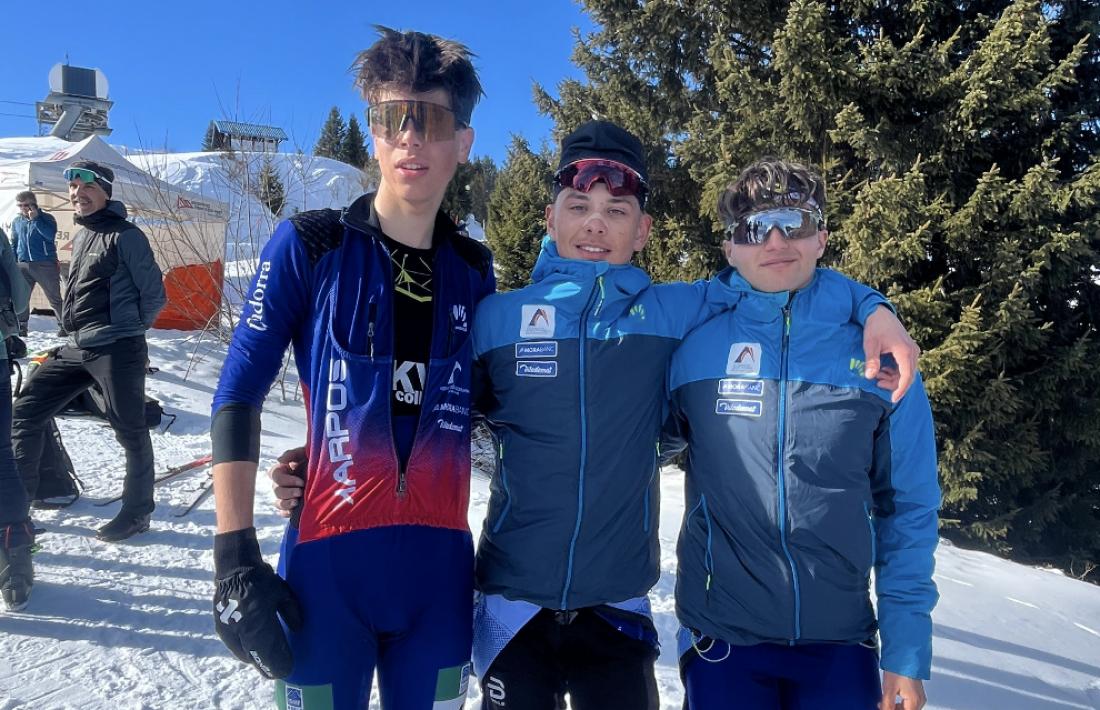 Max Palmitjavila va ser el millor de la FAM a la Vertical de Morgins.