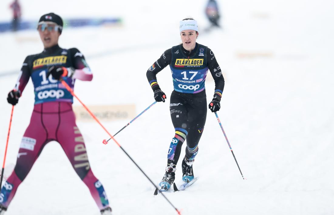 Gina del Rio va tancar el Campionat del Món en un 26è lloc.