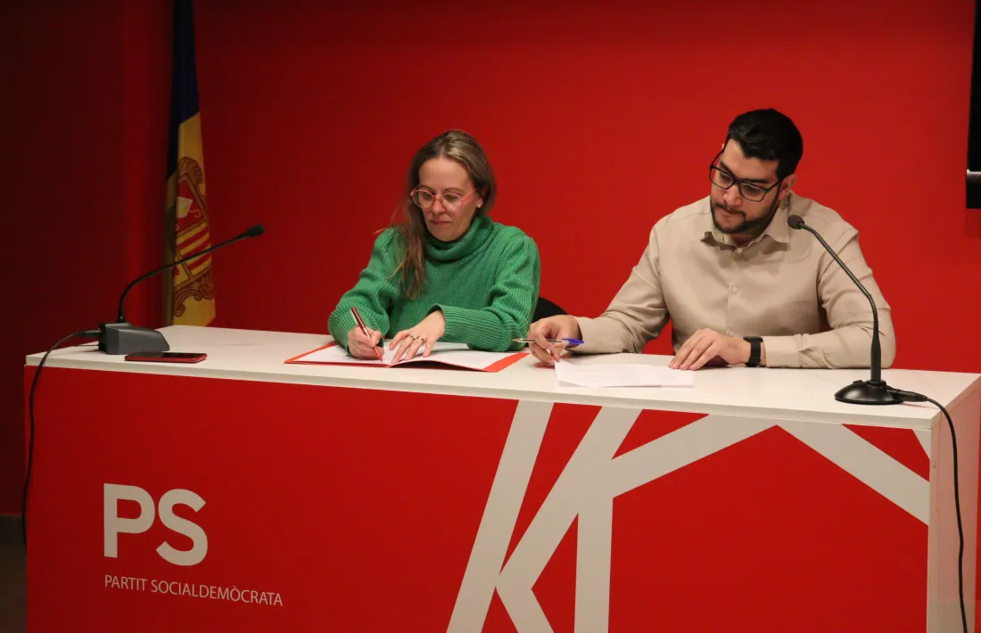 Eva Calero i Pere Baró.