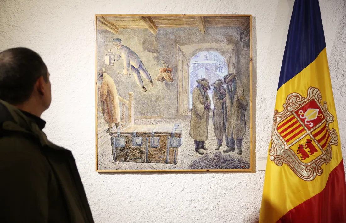 'El Peret de la Lluïsa', de Sergi Mas, una de les grans obres del fons del Consell General.