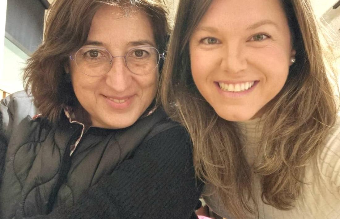 Marta Pallarès i Fàtima Bentoldrà.