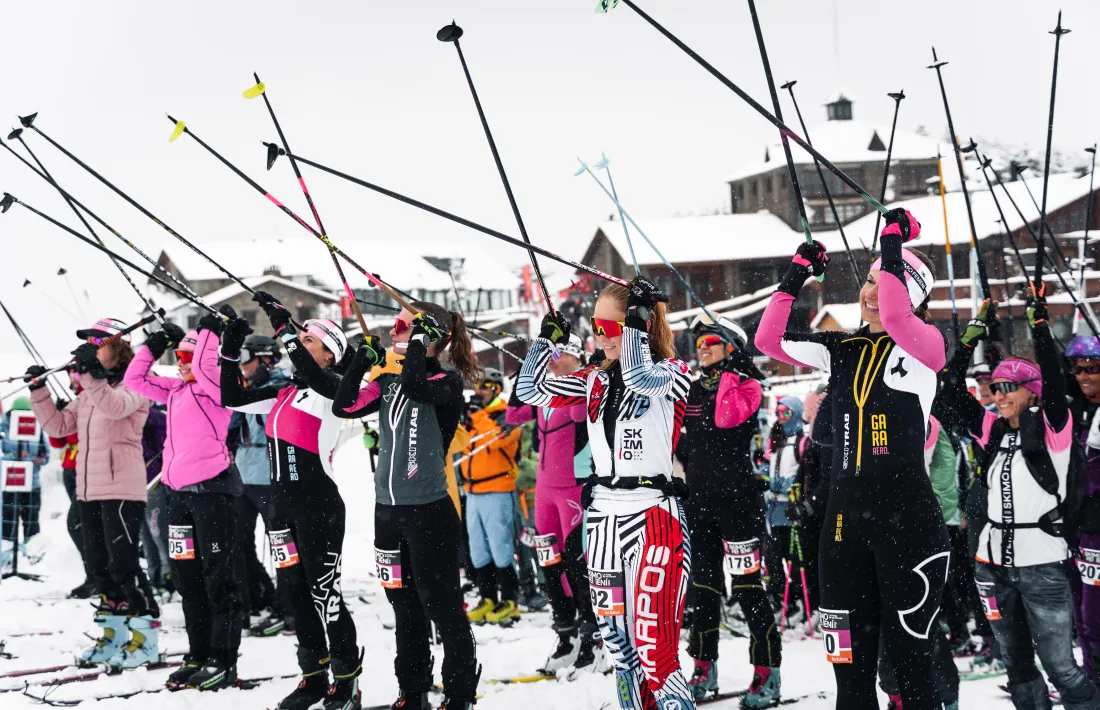 La Skimo Femení, a Pal.