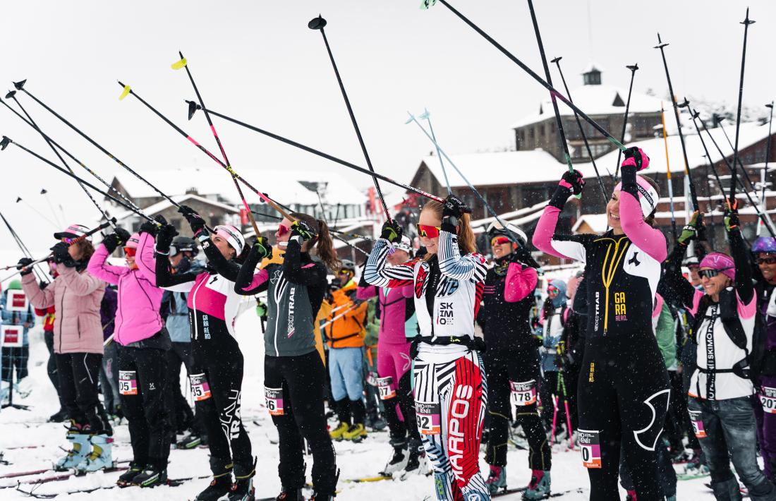 La Skimo Femení, a Pal.