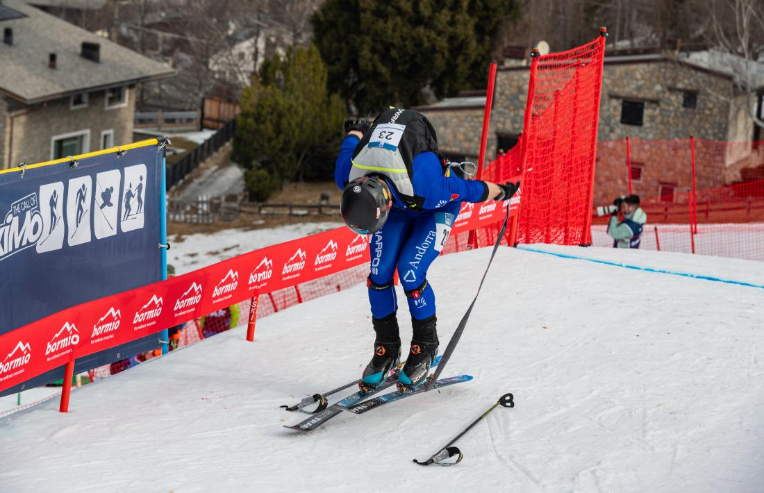Oriol Olm, a Bormio.