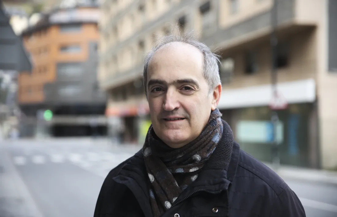 El president de Mans Unides Andorra, Jordi Casal.