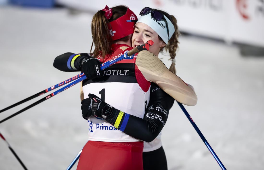 Gina del Rio, a la prova esprint de la Copa del Món de Tallinn.