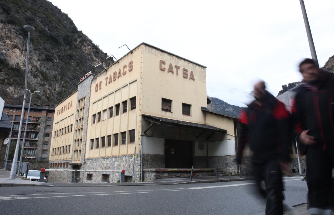 Catsa va deixar de funcionar com a fàbrica de tabac als anys 80.