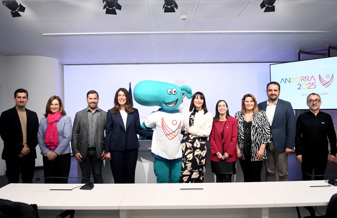 Els Jocs dels Petits Estats d'Andorra 2025 es van presentar ahir al Govern.
