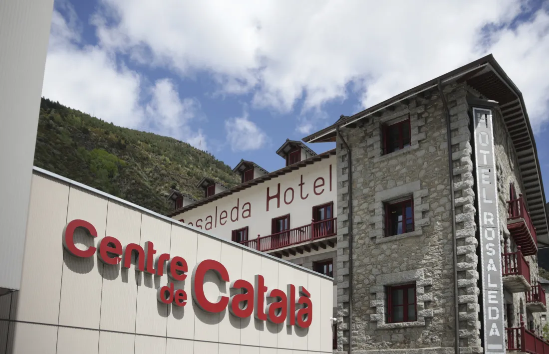 Les dependències acuals del Centre de Català, a l’annex del Rosaleda, on es mudarà l’Arxiu.