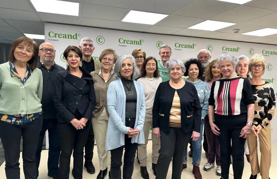 Els alumnes del Campus de l’Experiència de Creand Fundació.