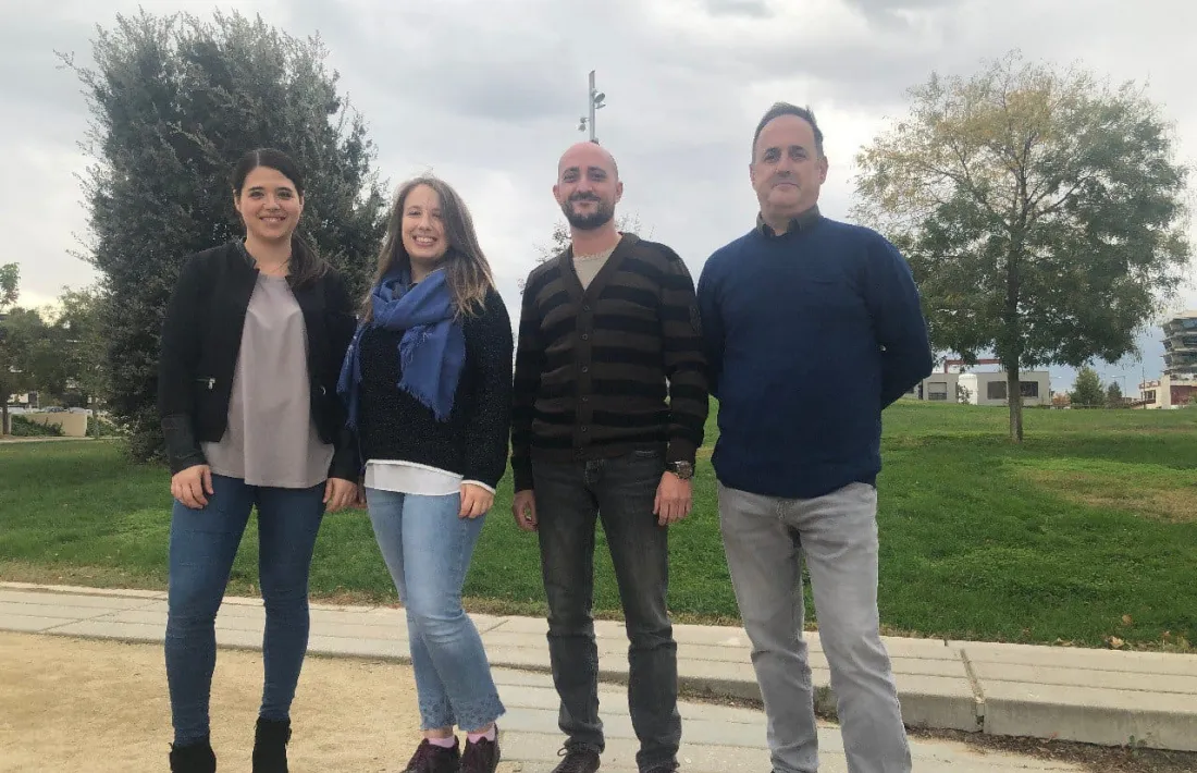 Verónica Estrada Plana, Nuria Vita Barrull, Jorge Moya Higueras i Jaume March Llanes.
