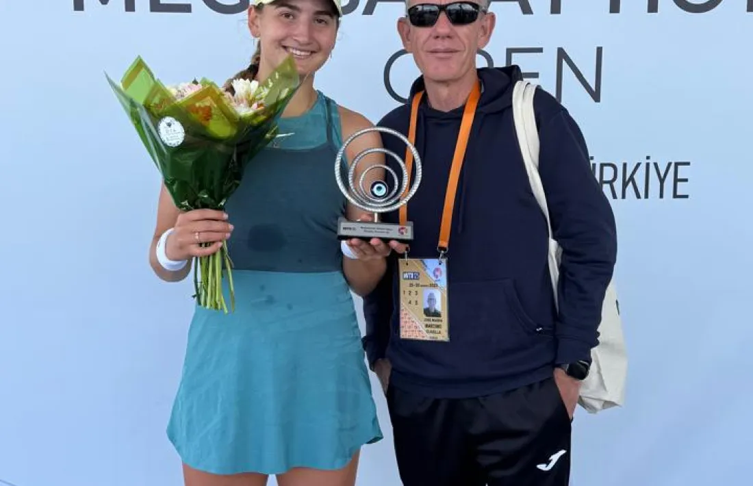 Vicky, subcampiona a Antalya.