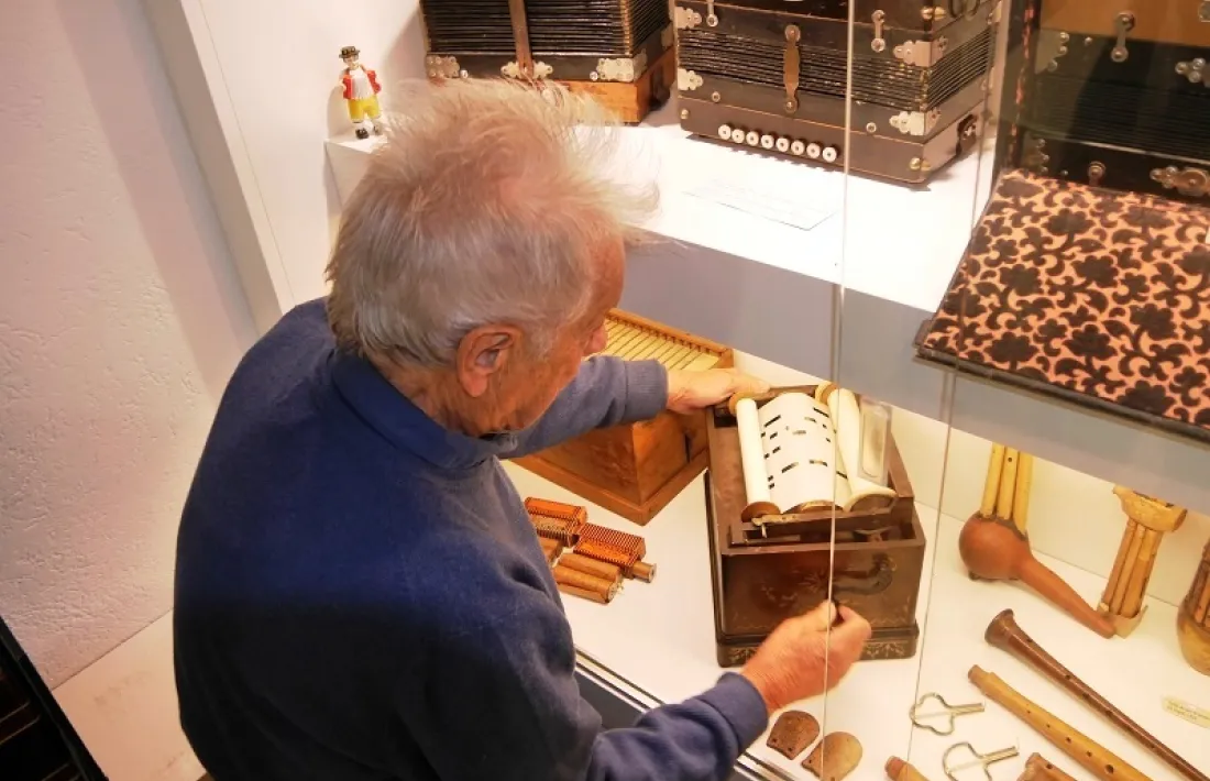 Artur Blasco, l’impulsor de la col·lecció i infatigable investigador i divulgador del folklore pirinenc. 