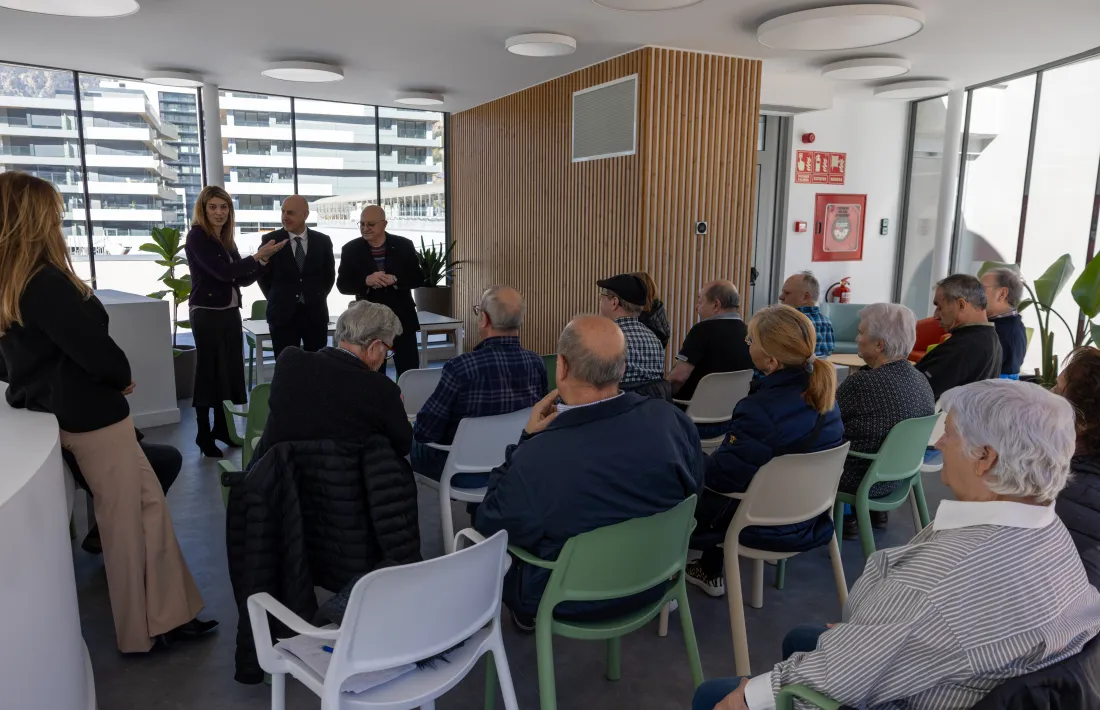 Un moment del sorteig de les parcel·les.