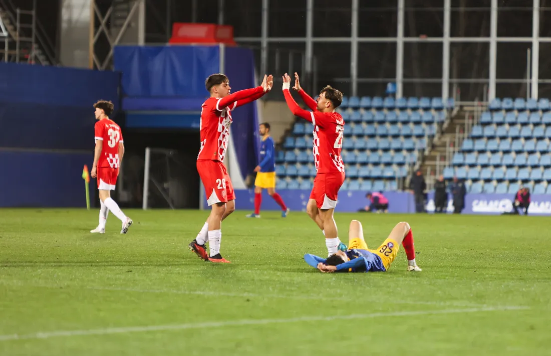 El Girona FC B es va desfer de l'FC Andorra.
