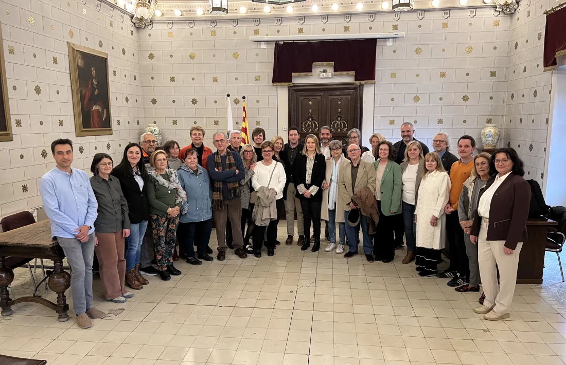  Una autèntica foto de família per exhibir totes les forces que ha calgut sumar per arribar al compromís ahir ratificat. 