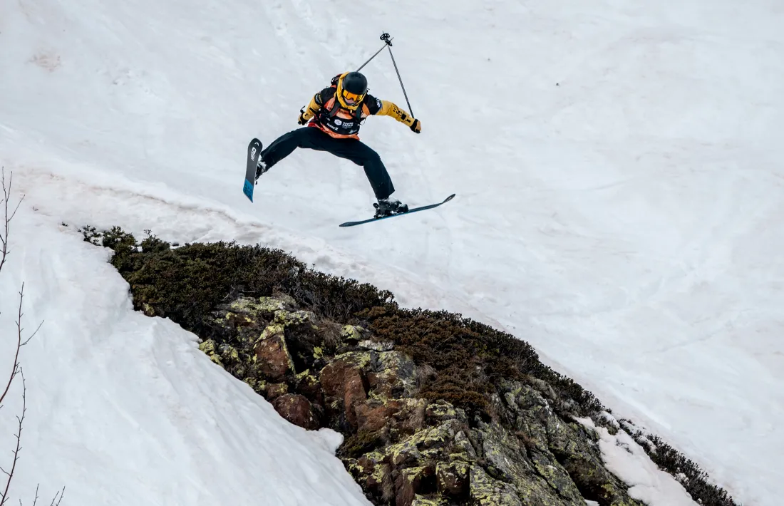 La JAM Extreme, a Arcalís.