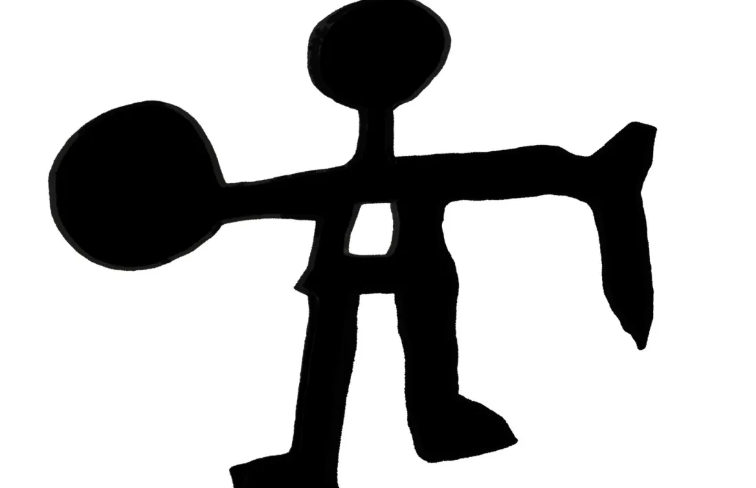 Guerrer probablement ibèric (segles VI-II aC) localitzat a les Devessades de Sornàs.