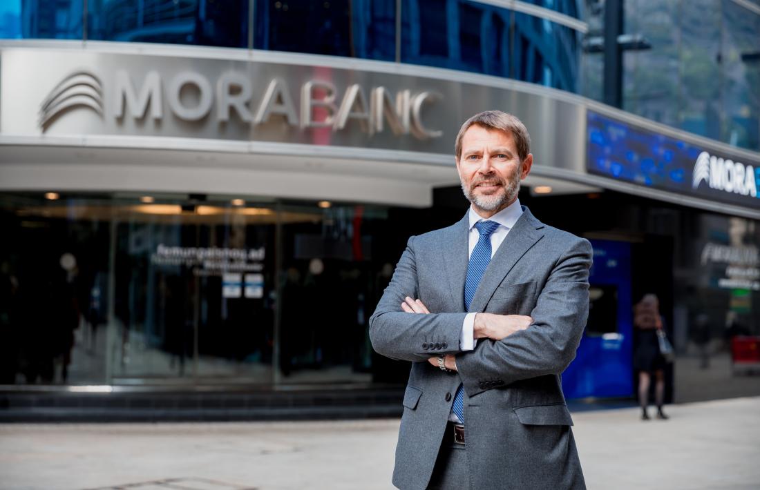 El CEO de MoraBanc, Lluís Alsina.