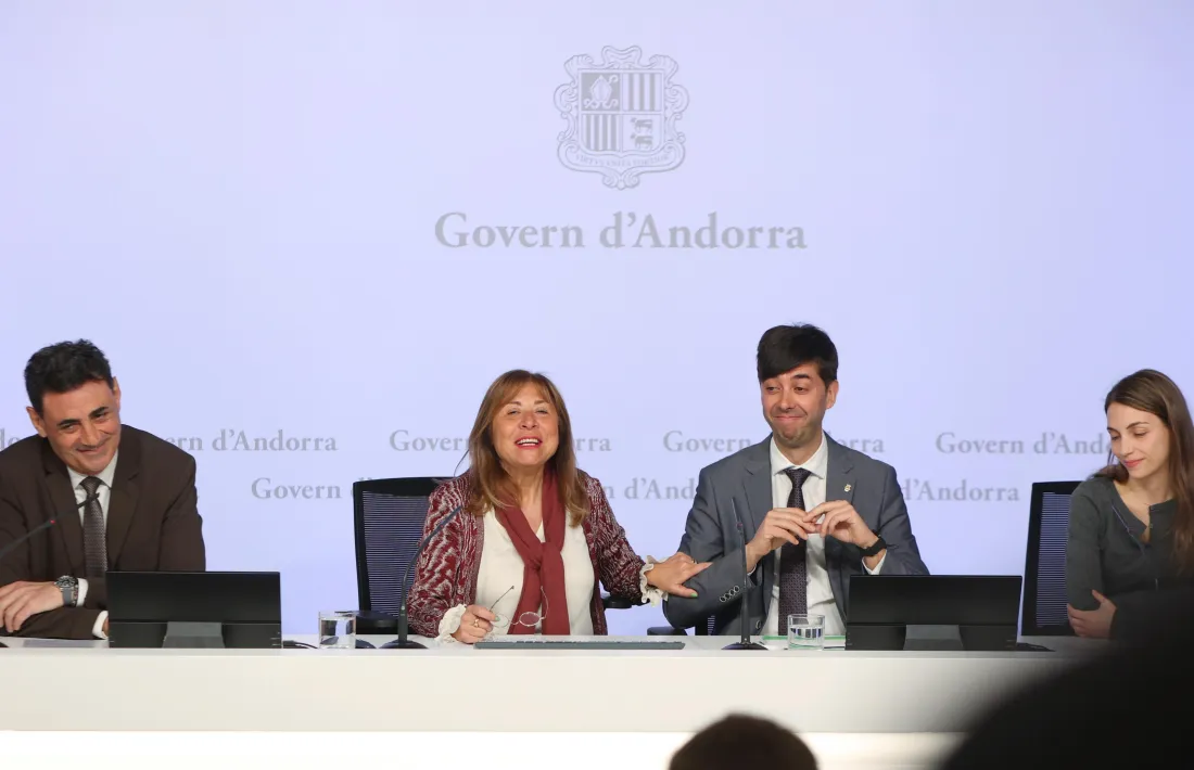 La presentació del projecte constructiu dels habitatges d'El Cedre de Santa Coloma.