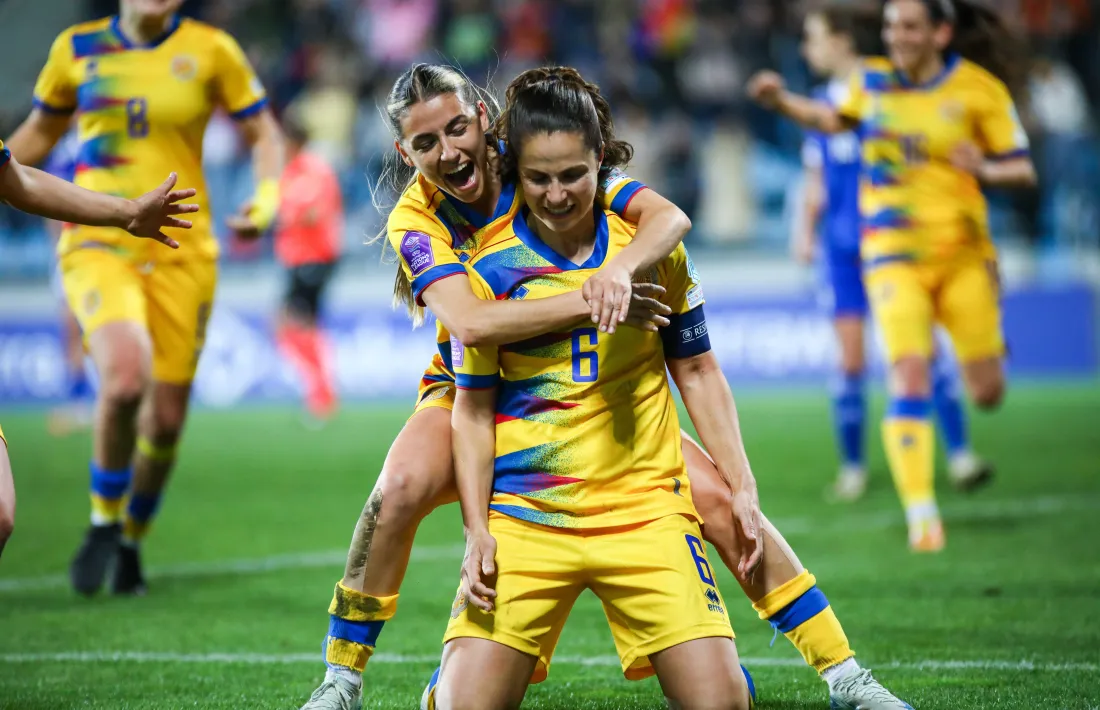 Tere Morató, davantera de l’Alabès de la segona divisió espanyola, va tornar a marcar dos gols a Xipre amb la selecció.