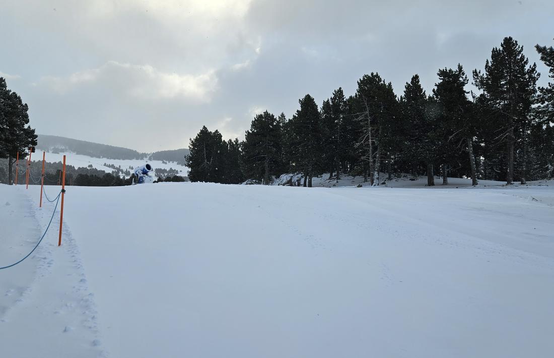Així estaven les pistes a inici de temporada.