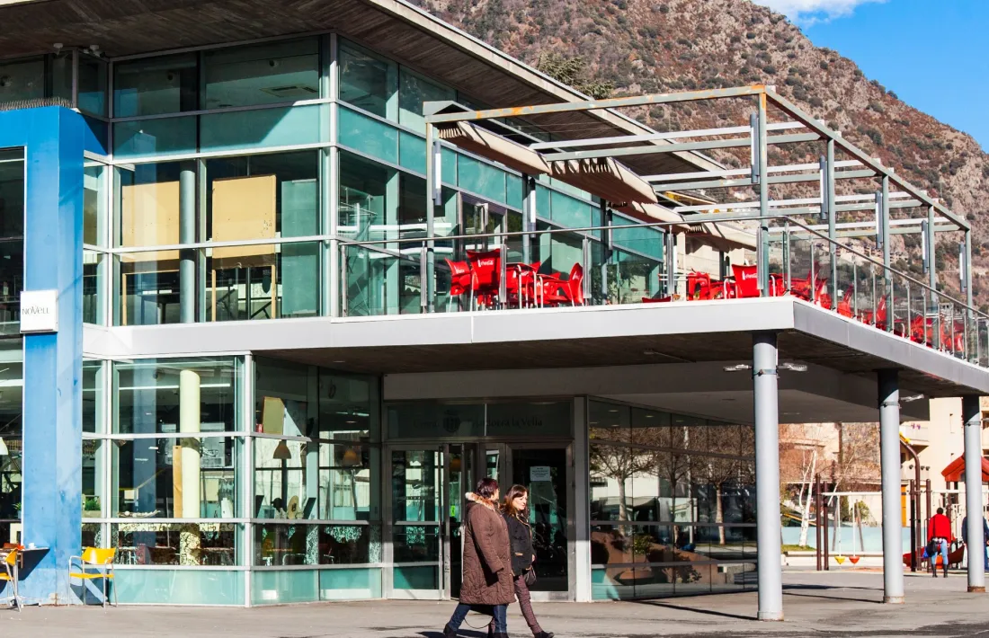 El bar de la Casa del Poble d'Andorra la Vella.