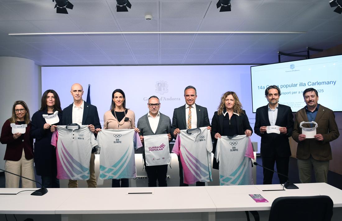 La 14 Cursa Illa Carlemany s'ha presentat aquest matí.